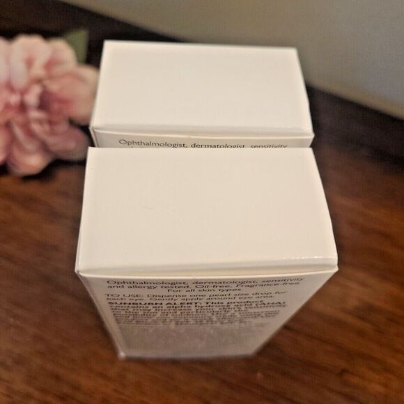 (2) BEAUTICONTROL PLATINUM REGENERATION EYE SERUM .6 FL OZ / 17.5 ML Each *READ* - Picture 9 of 11